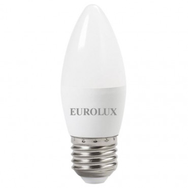 Лампа светод. Eurolux LL-E-С37-6W-230-4K-E27