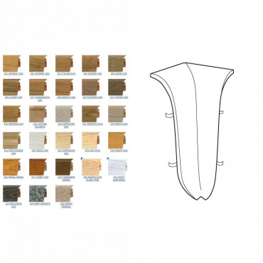 Угол внутренний Tarkett SD60 242 GREY OAK