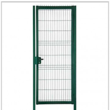 Калитка 1,53х1,0м RAL 6005 (СО СТОЛБАМИ)Medium New Lock