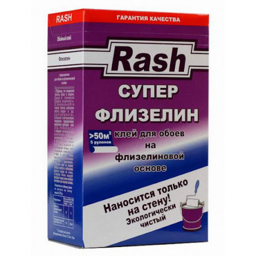 Клей обойный Rash "Флизелин", 370г.  /12шт