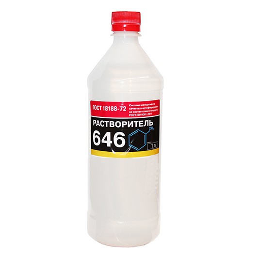 Растворитель 646 1л.