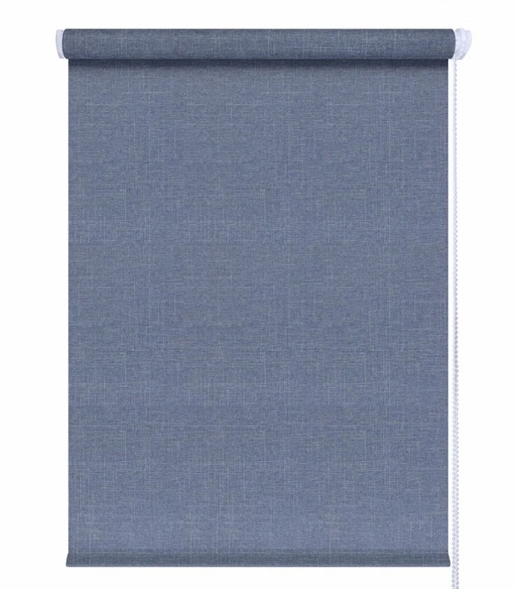 Штора рулонная 72*160см ДЖИНСОВАЯ Темно-синий/ 7072