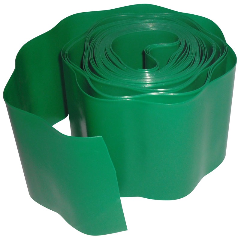 Бордюрная лента садовая 20см*9м зеленая Бордюрная лента садовая 20см*9м зеленая