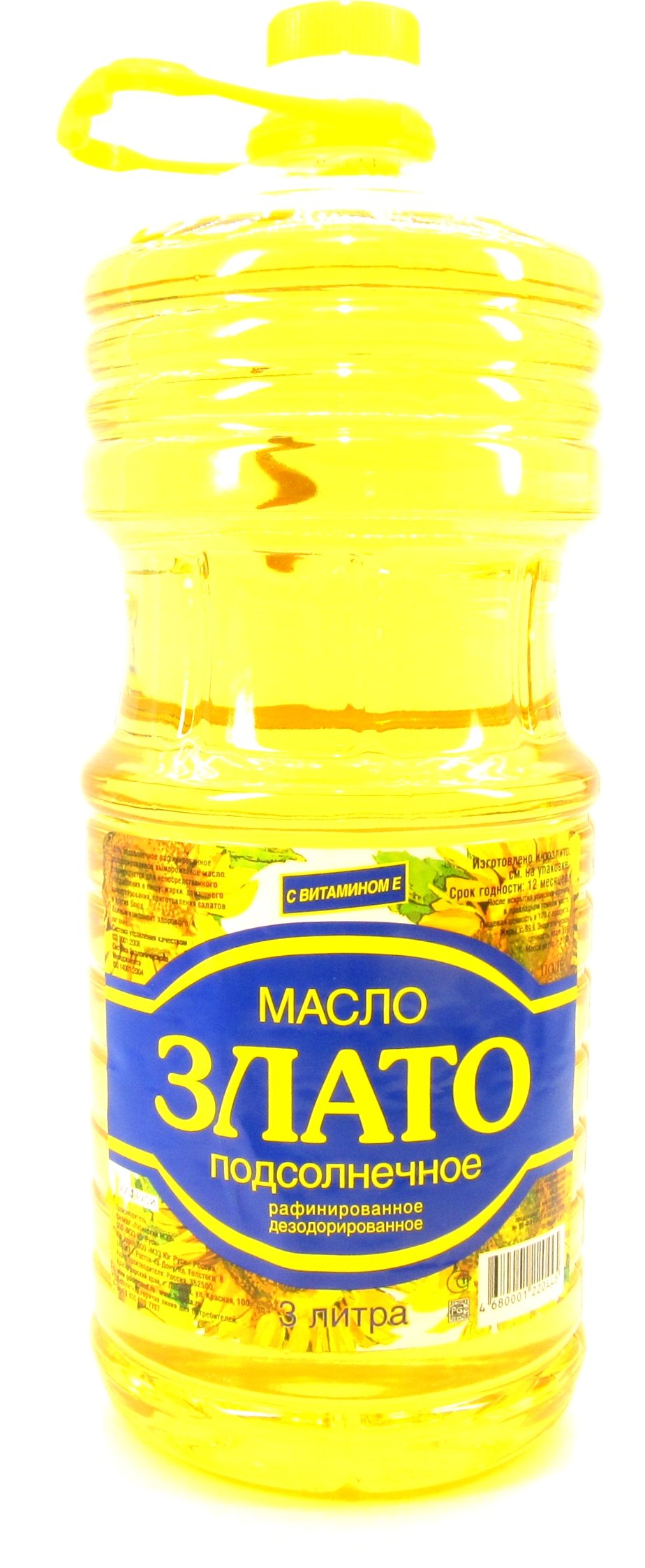 Масло Злато Раф. 3л/6шт Масло Злато Раф. 3л/6шт