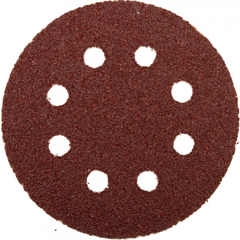 Круг абразив Р 120 125 мм под липучку /10 шт Matrix 73855