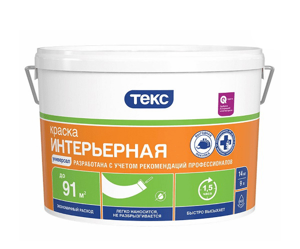 Краска в/д интерьерная 14,0кг Универсал