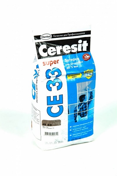 Затирка Ceresit 2кг антрацит